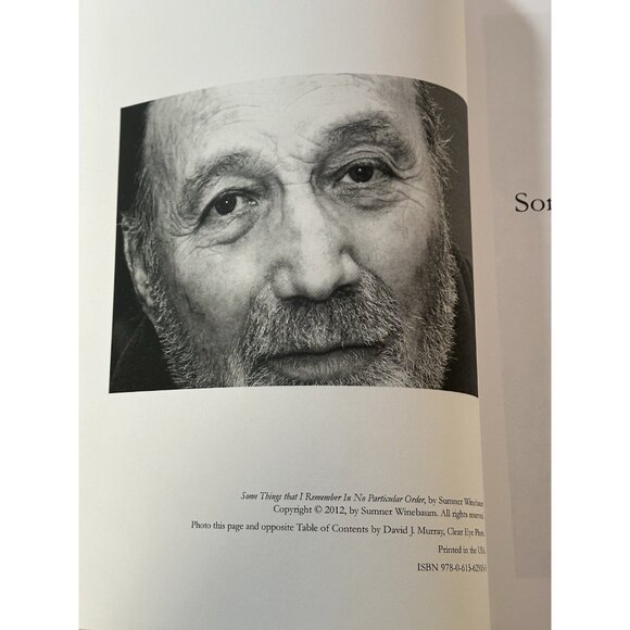 Some Things That I Remember In No Particular Order Sumner Winebaum (Sculptor) - Picture 5 of 8